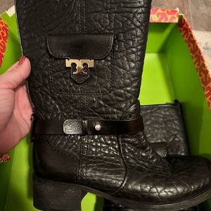 Tory Burch size 7 mid calf boot
